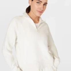 Sweaty Betty Revive Rib Half Zip Pullover - Lily White 10 Sweaty Betty Revive Rib Half Zip Pullover - Lily White -Default Template 3 sweaty betty revive rib half zip pullover lily white SB8937 27C 3