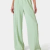 Sweaty Betty Sand Wash Cloud Weight Track Trousers - Butter Green