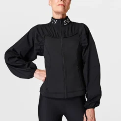 Sweaty Betty Therma Boost Kinetic Run Jacket - Black