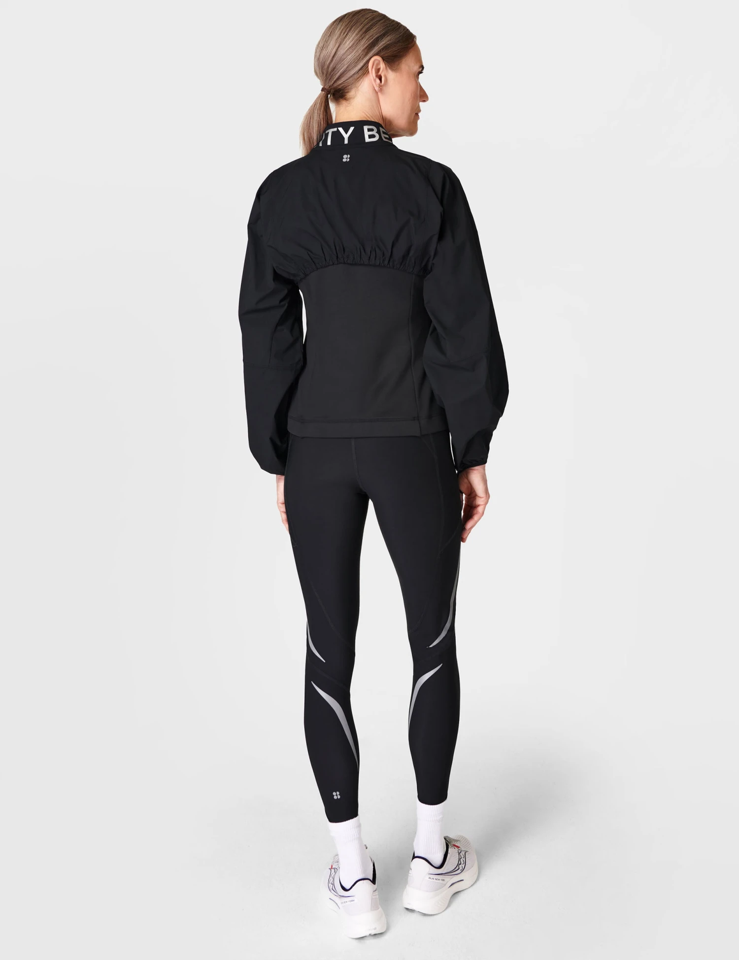 Sweaty Betty Therma Boost Kinetic Run Jacket - Black 3 Sweaty Betty Therma Boost Kinetic Run Jacket - Black - Image 3