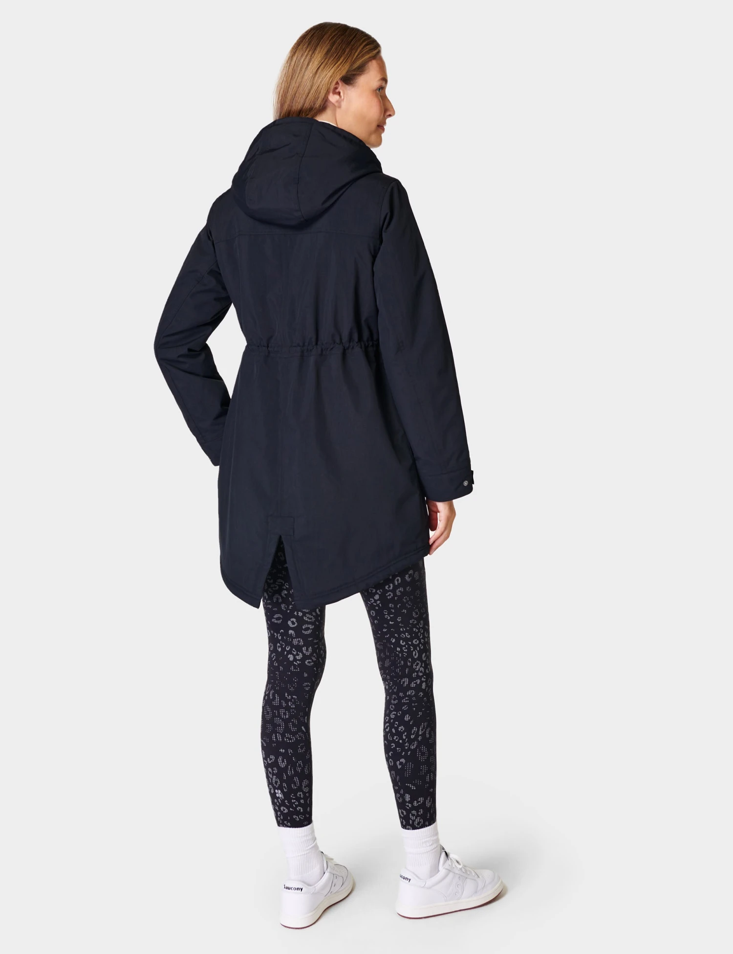 Sweaty Betty Winter Stride Waterproof Parka - Black 6 Sweaty Betty Winter Stride Waterproof Parka - Black - Image 6