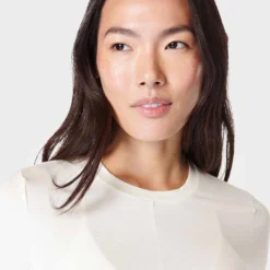 Sweaty Betty Wrap Front Long Sleeve Top - Lily White 6 Sweaty Betty Wrap Front Long Sleeve Top - Lily White -Default Template 3 sweaty betty wrap front long sleeve top lily white sb9464 4