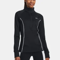 Under Armour Train Cold Weather 1/2 Zip - Black/White
